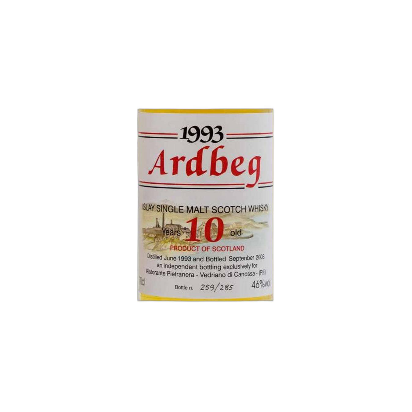 Ardbeg 1993 10 Years Single Malt Whisky 2