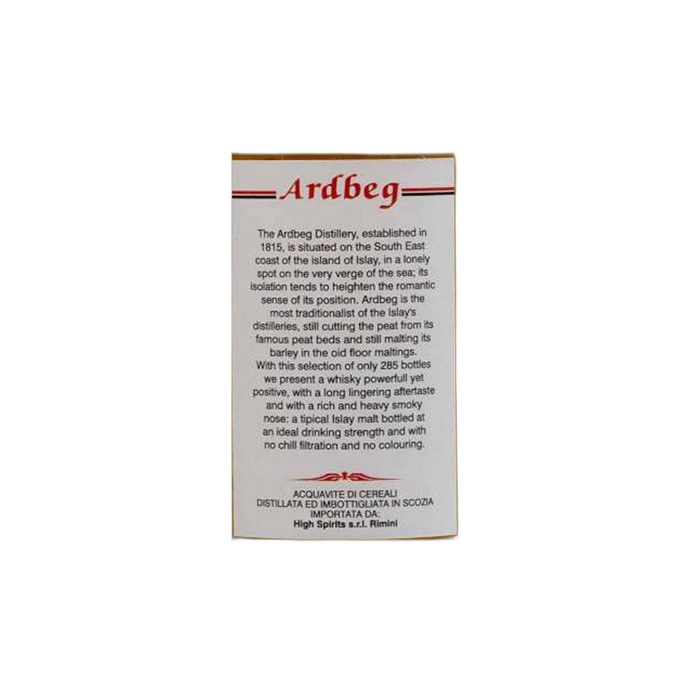 Ardbeg 1993 10 Years Single Malt Whisky 3