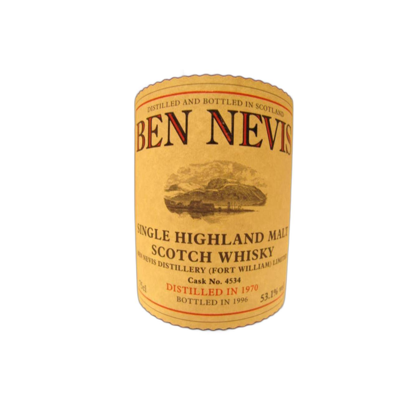 Ben Nevis 1970 26 Years Single Malt Whisky 3