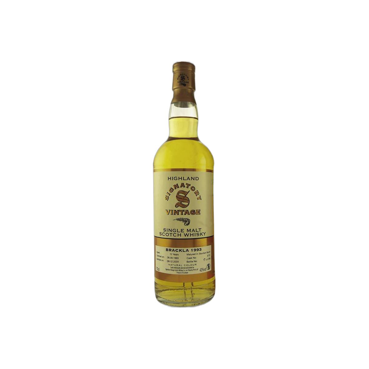 Royal Brackla Vintage Collection 1993 15 Years Single Malt Whisky
