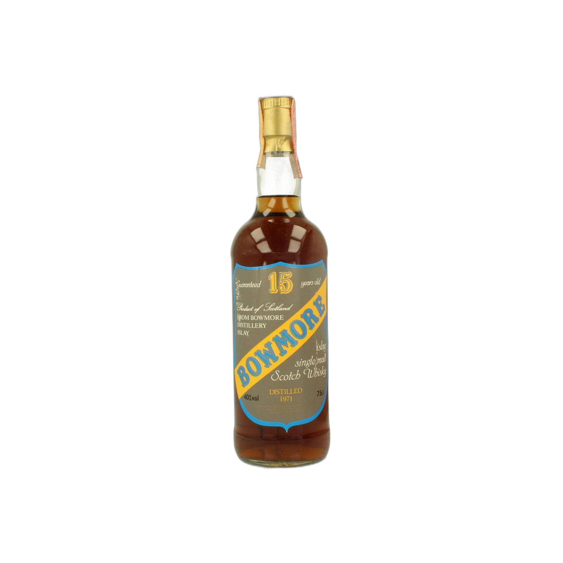 Bowmore 1971 15 Years Single Malt Whisky