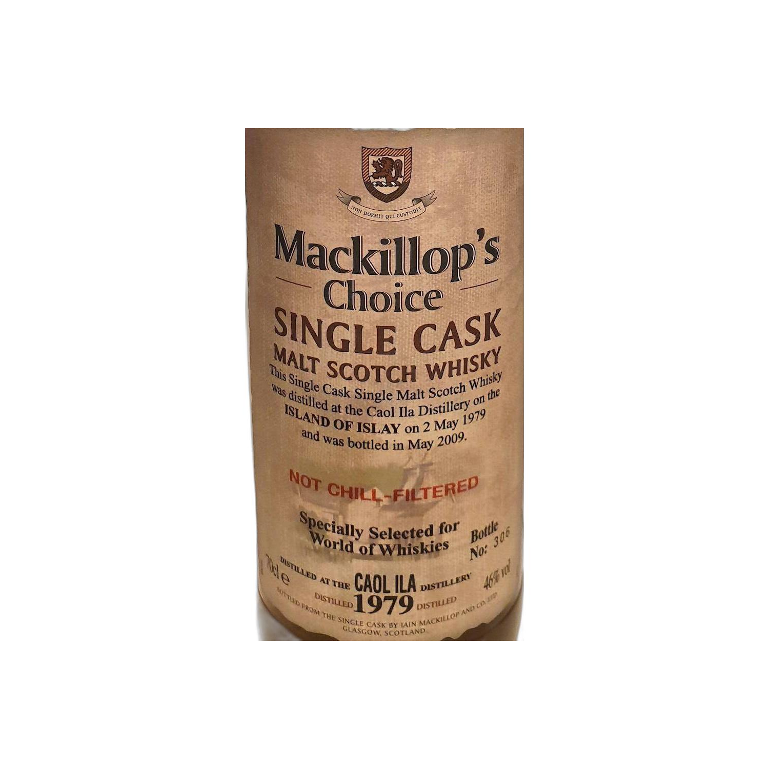 Caol Ila Single Cask 1979 30 Years Single Malt Whisky