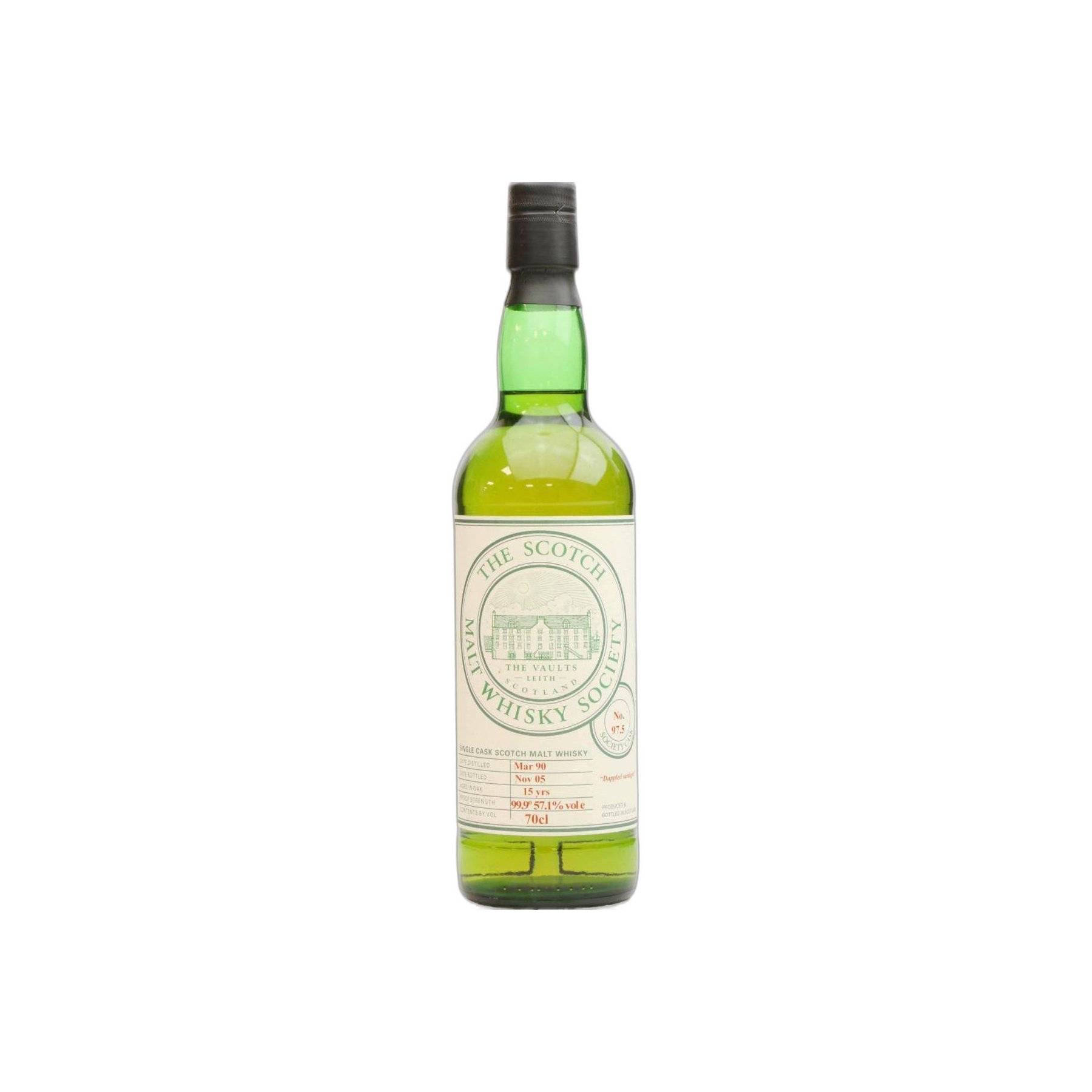 The Scotch Malt Whisky Society 1990 15 Years Single Malt Whisky
