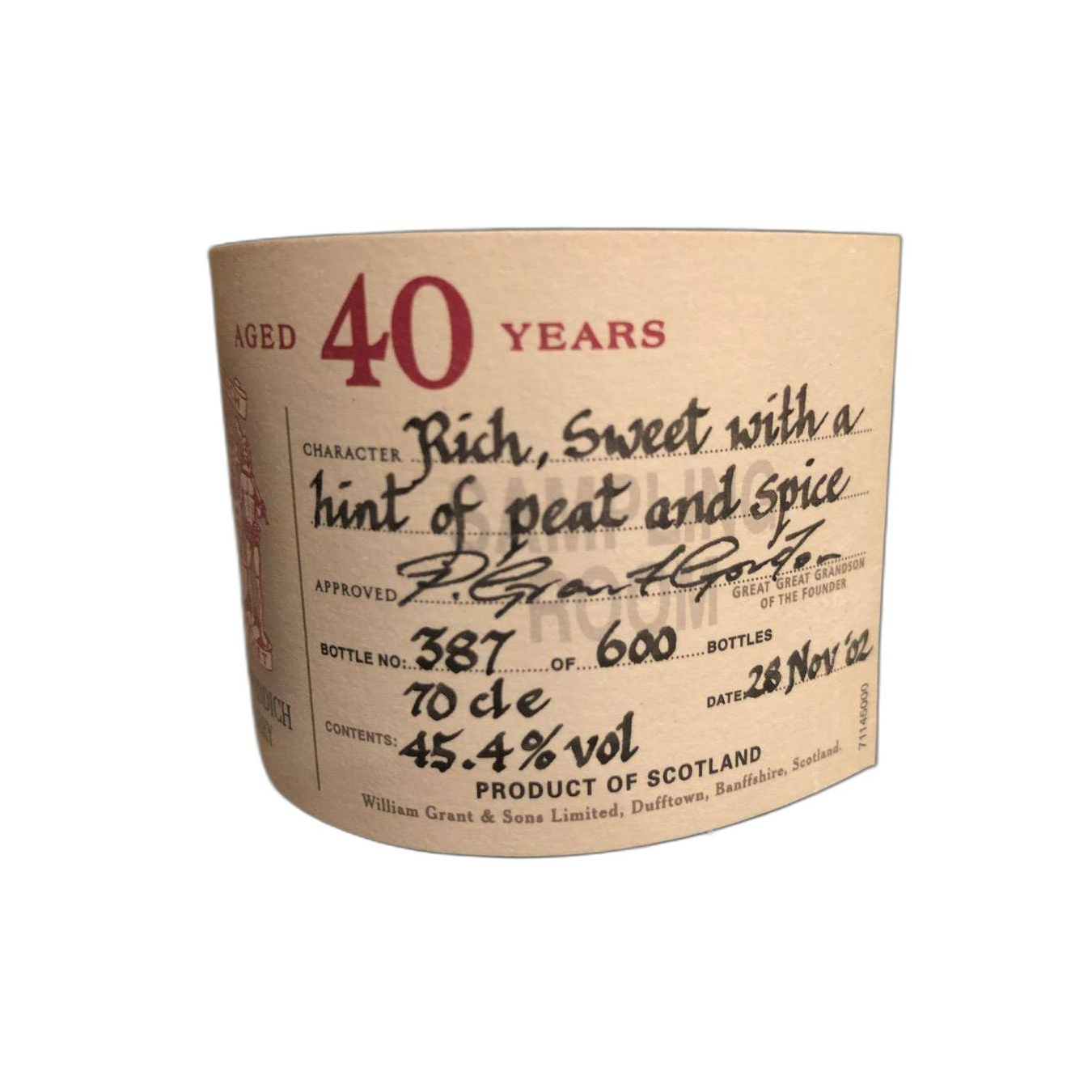 Glenfiddich 40 Years Single Malt Whisky 3