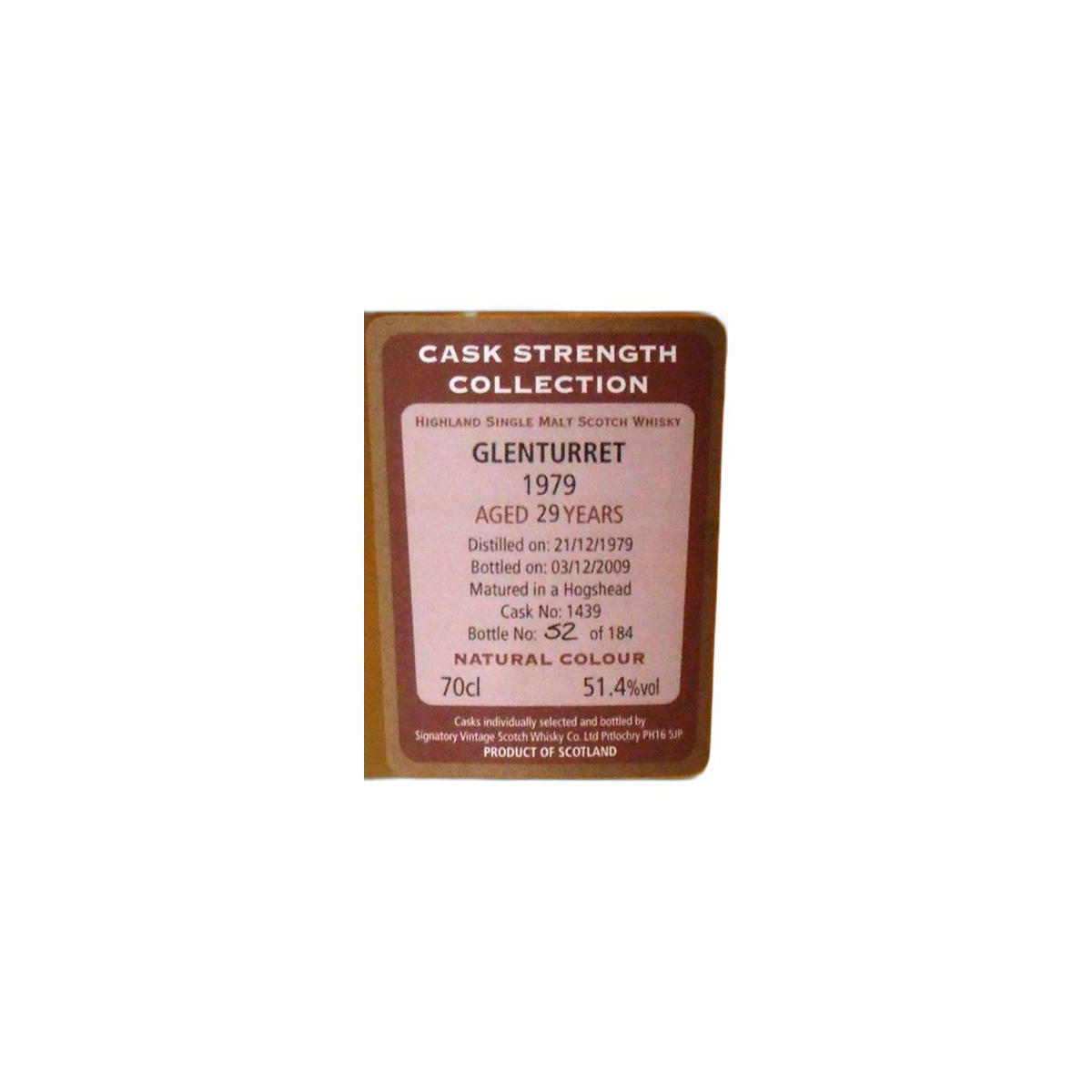 The Glenturret Cask Strength Collection 1979 29 Years Single Malt Whisky 2