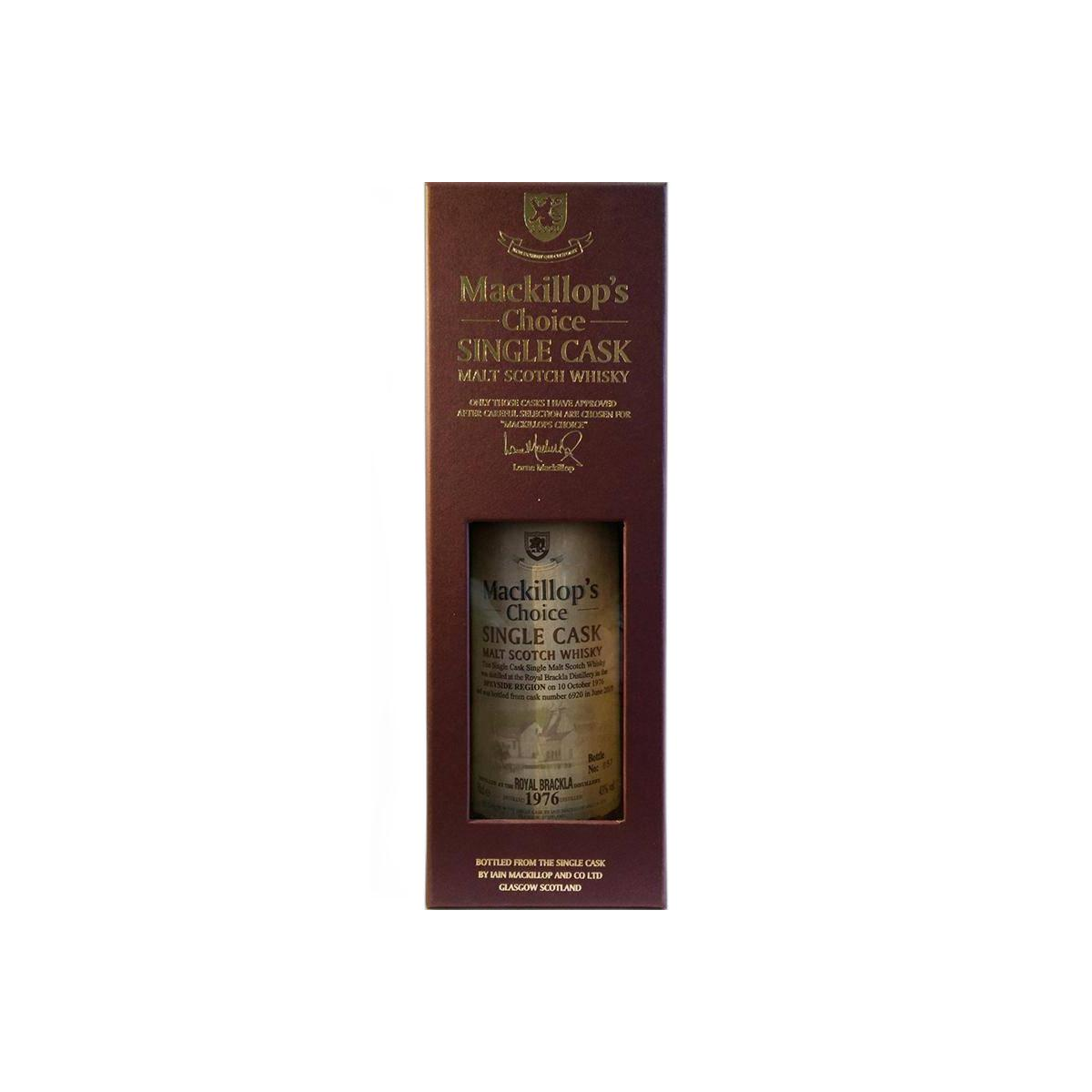 Royal Brackla Single Cask 1976 33 Years Single Malt Whisky 2