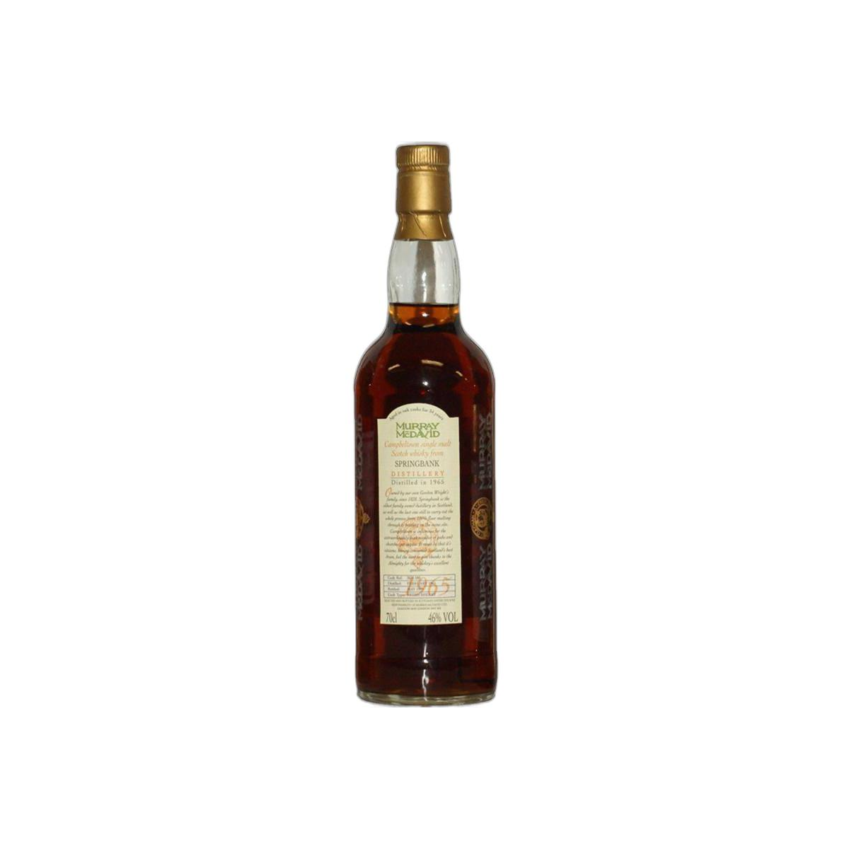 Springbank 1965 34 Years Single Malt Whisky