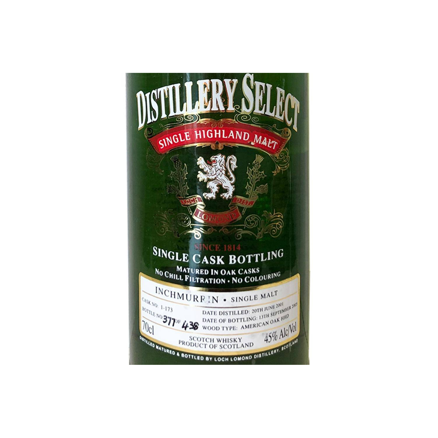 Loch Lomond 2001 4 Years Single Malt Whisky 2