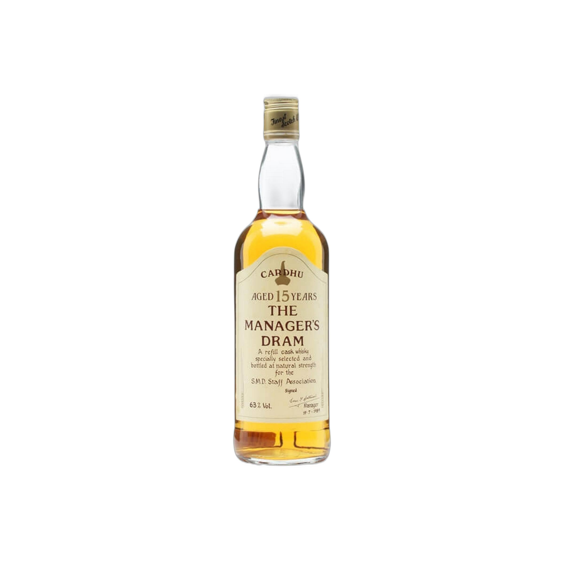 Cardhu 15 Years Single Malt Whisky