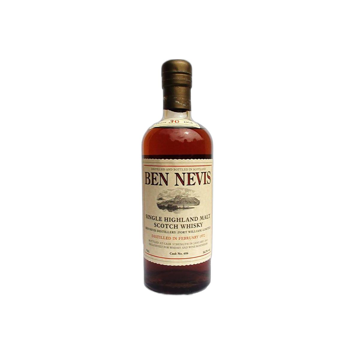 Ben Nevis 1972 30 Years Single Malt Whisky