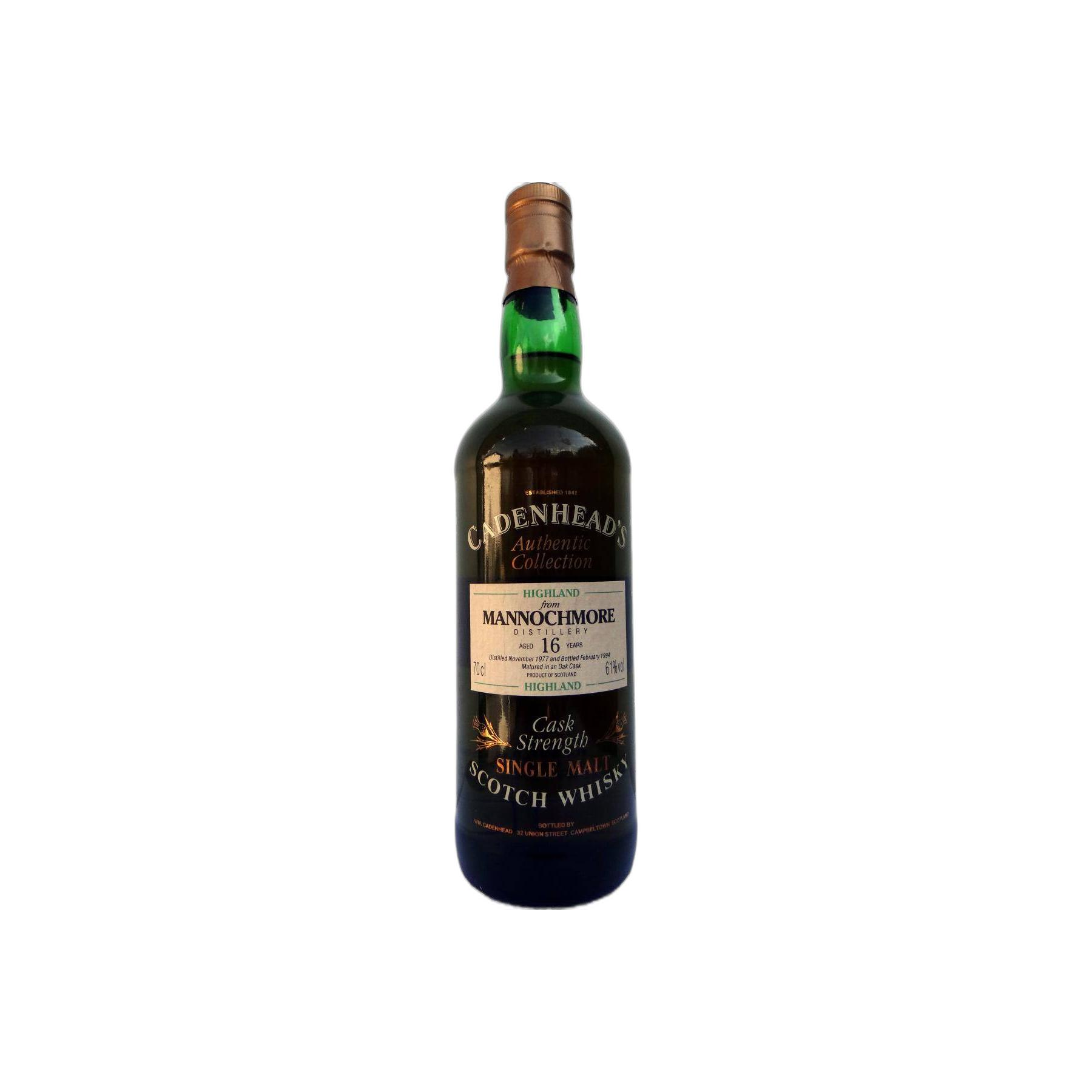 Mannochmore Authentic Collection 1977 16 Years Single Malt Whisky