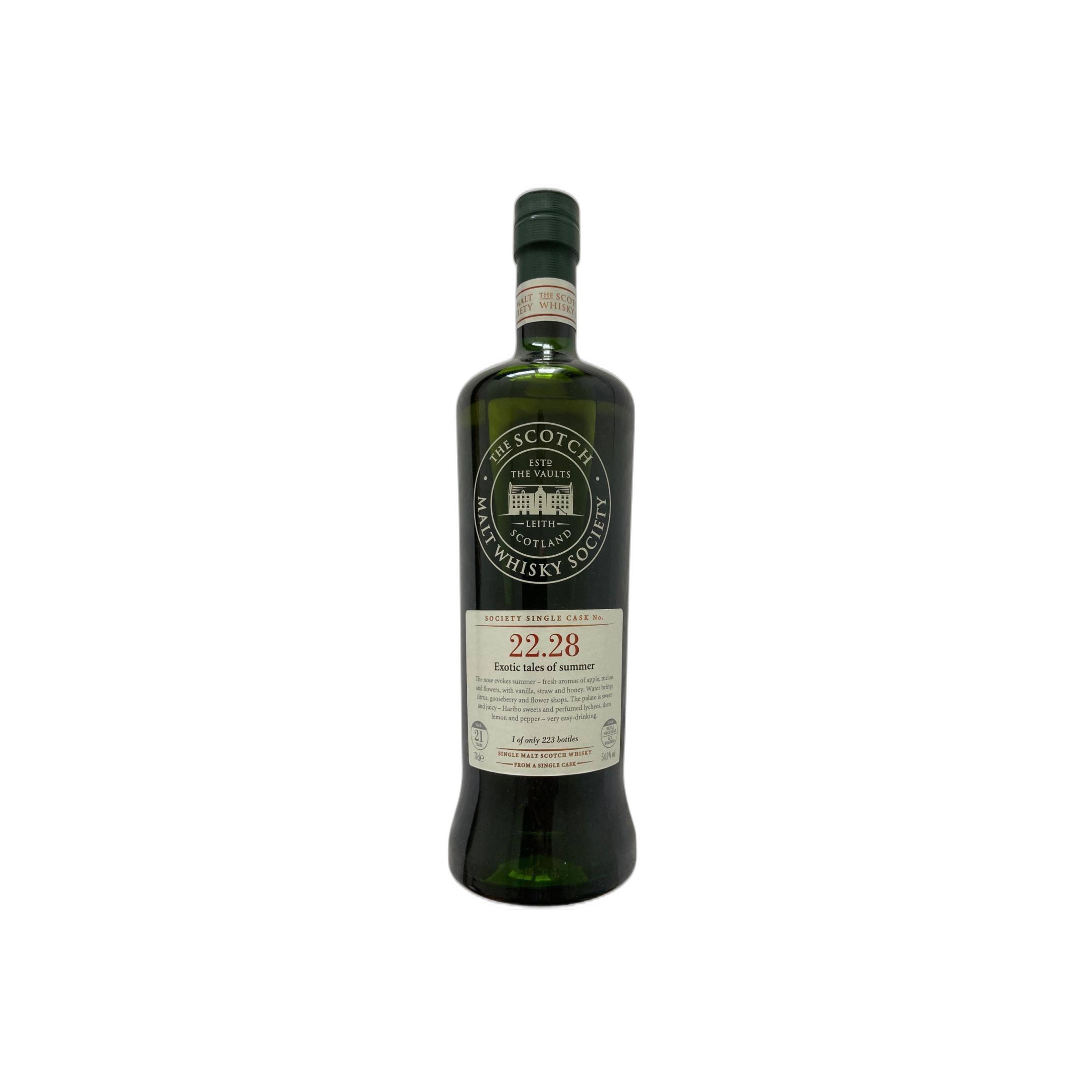The Scotch Malt Whisky Society 1987 21 Years Single Malt Whisky