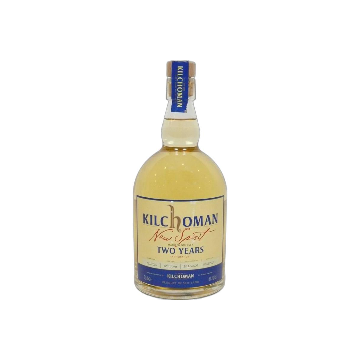 Kilchoman 2006 2 Years Spirit Whisky