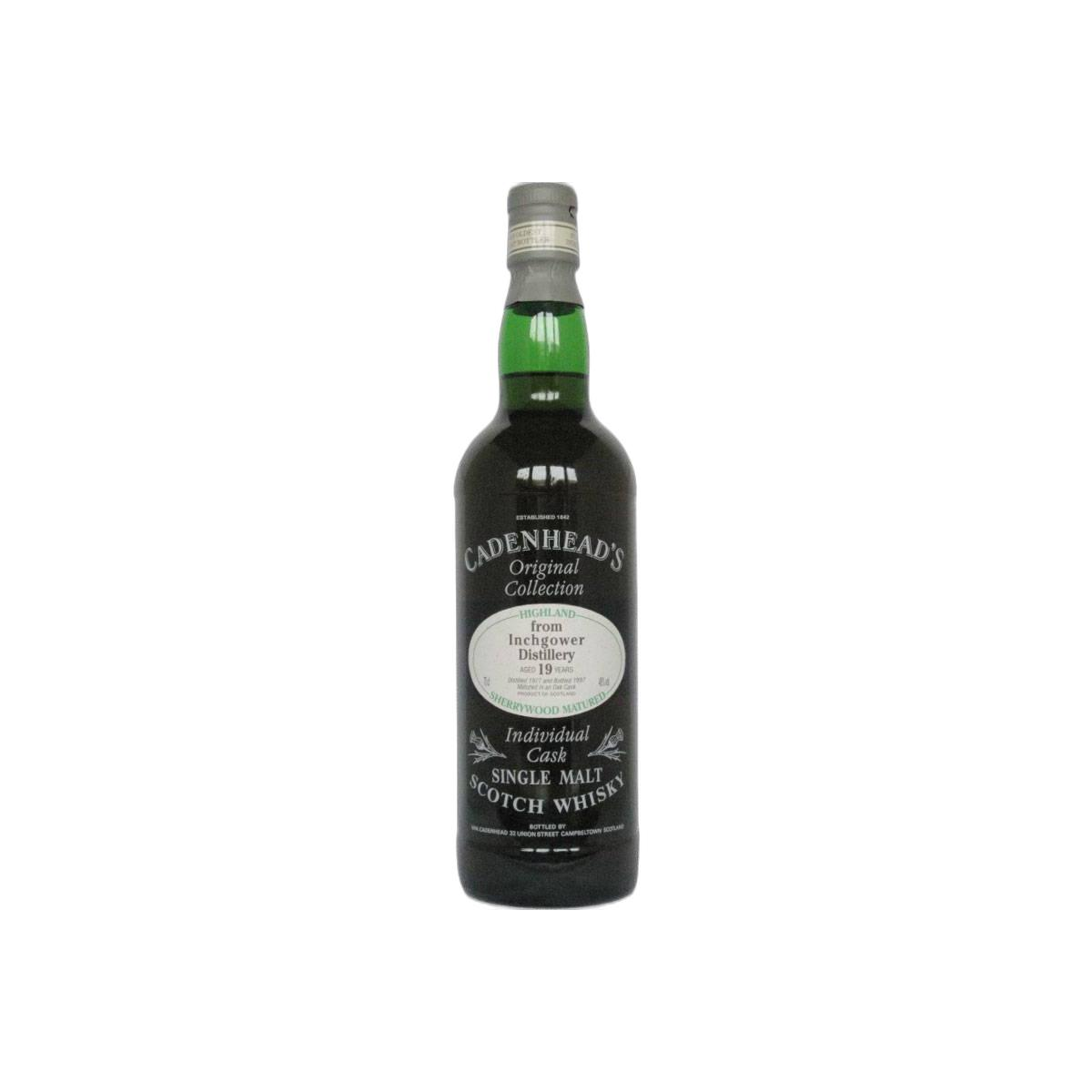 Inchgower 1977 19 Years Single Malt Whisky