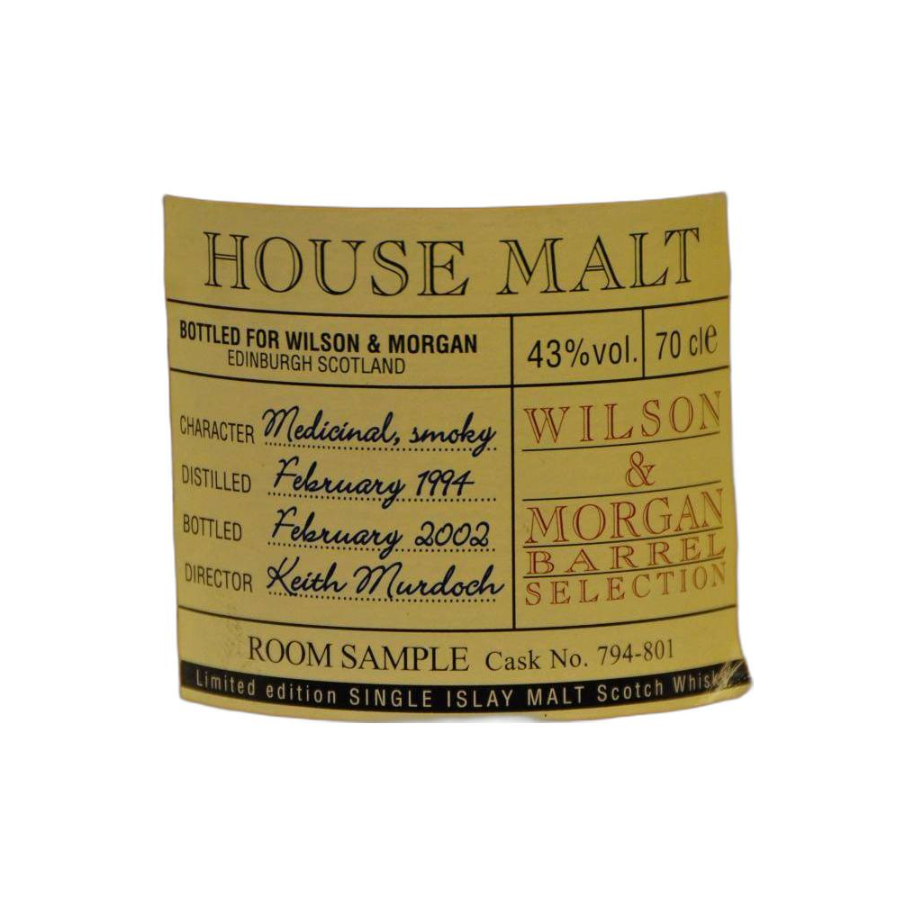 Wilson & Morgan 1994 8 Years Single Malt Whisky 2