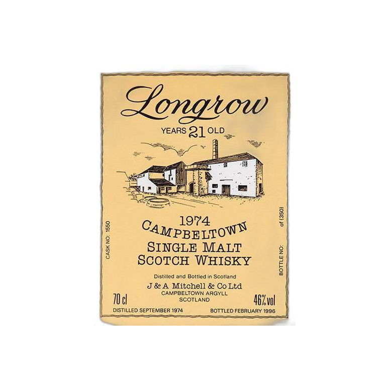 Longrow 1974 21 Years Single Malt Whisky 2