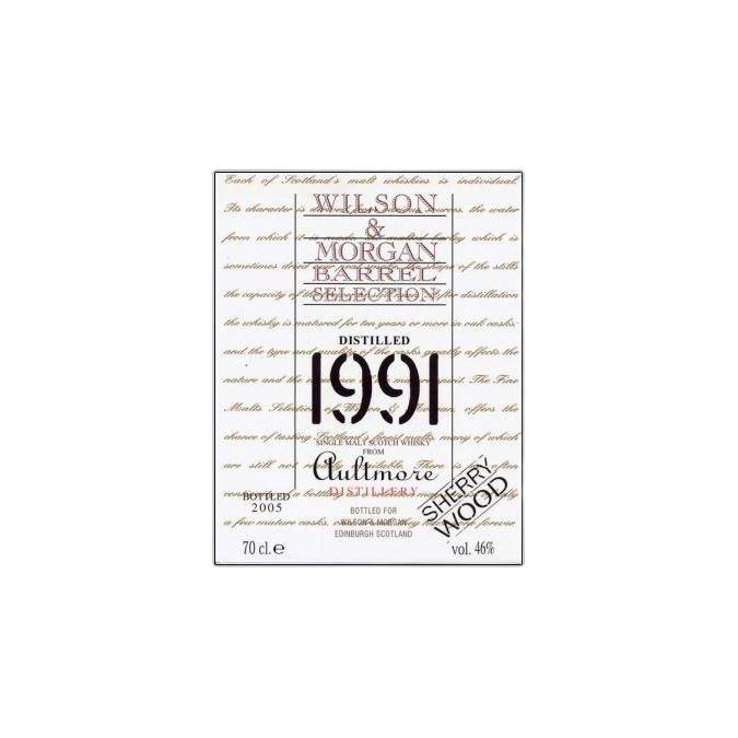 Aultmore Barrel Selection 1991 14 Years Single Malt Whisky 2