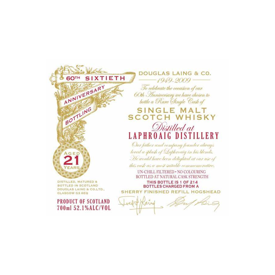Laphroaig 1988 21 Years Single Malt Whisky 2