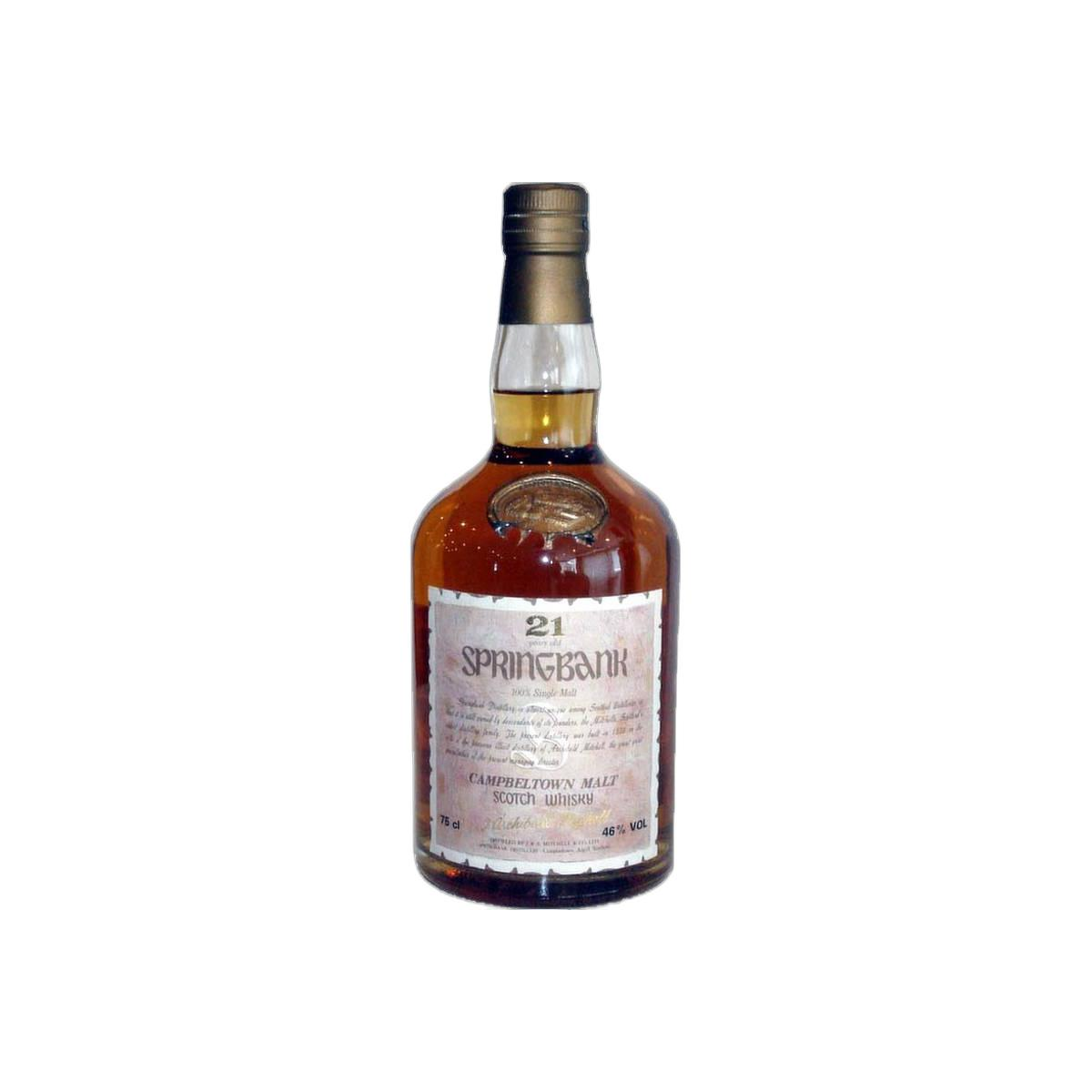 Springbank 21 Years Single Malt Whisky