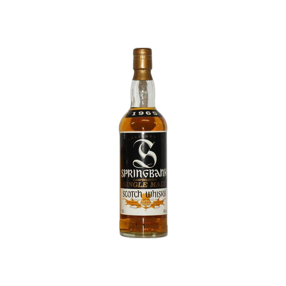 Springbank 1965 Single Malt Whisky 2