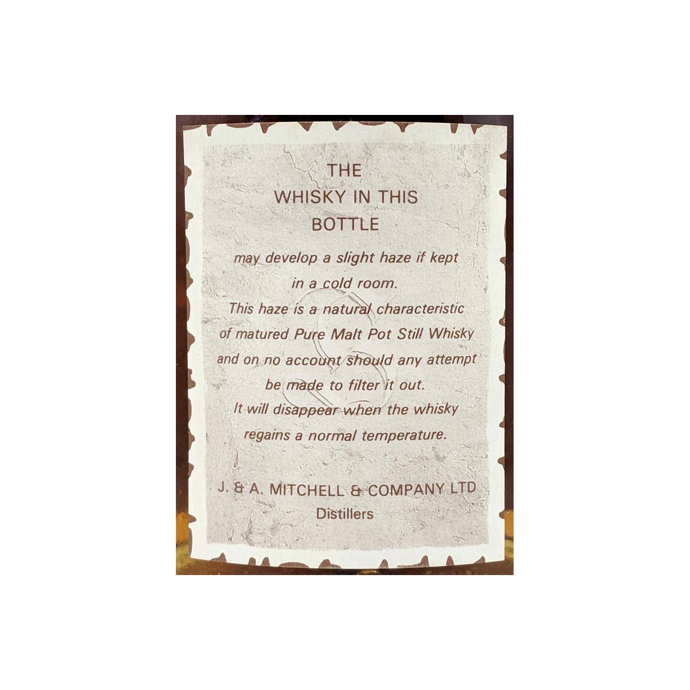 Springbank 21 Years Single Malt Whisky 3