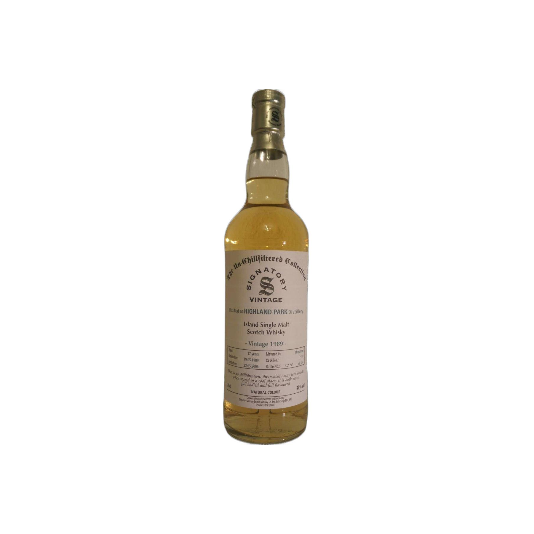 Highland Park The Un-Chillfiltered Collection 1989 17 Years Single Malt Whisky