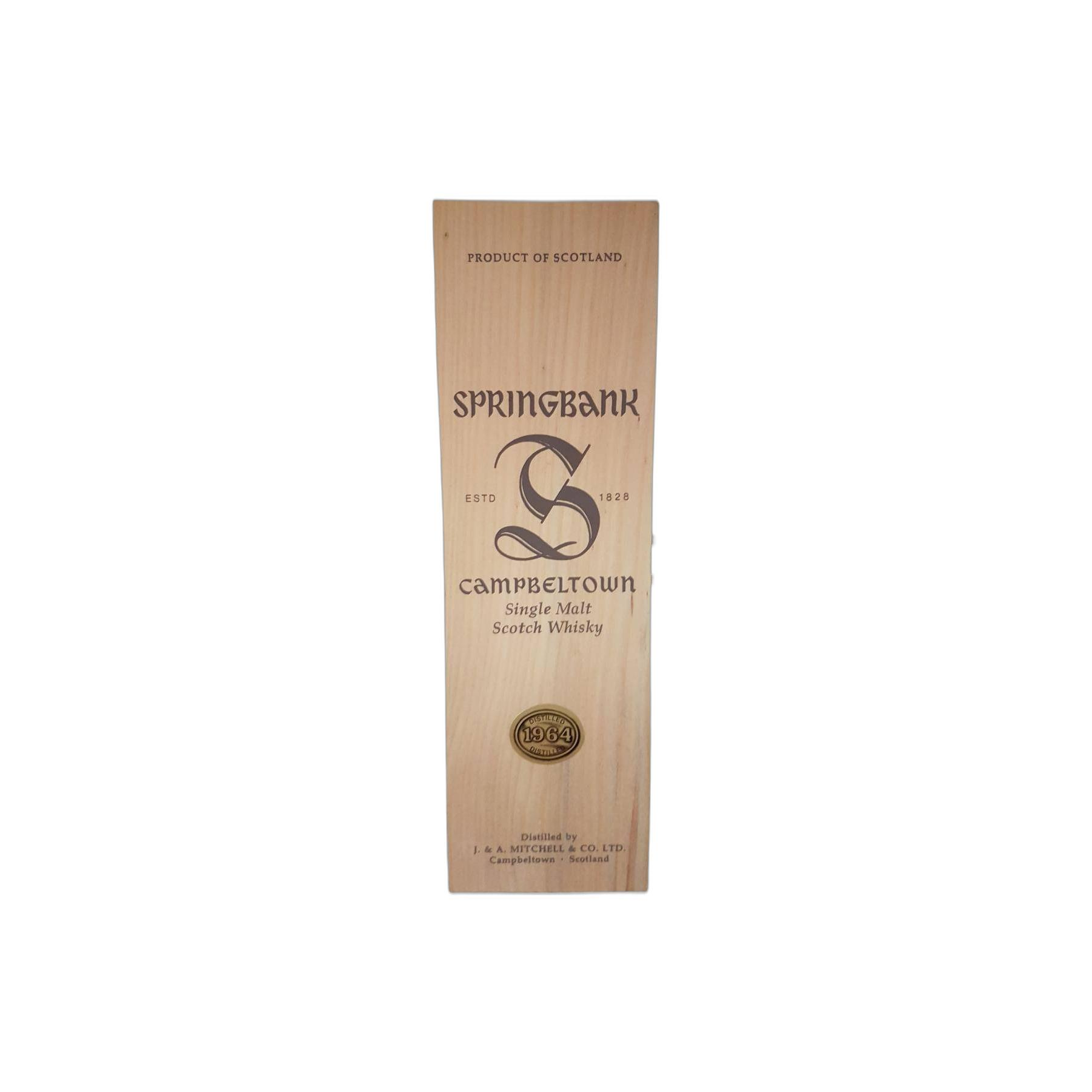 Springbank 1964 35 Years Single Malt Whisky 2