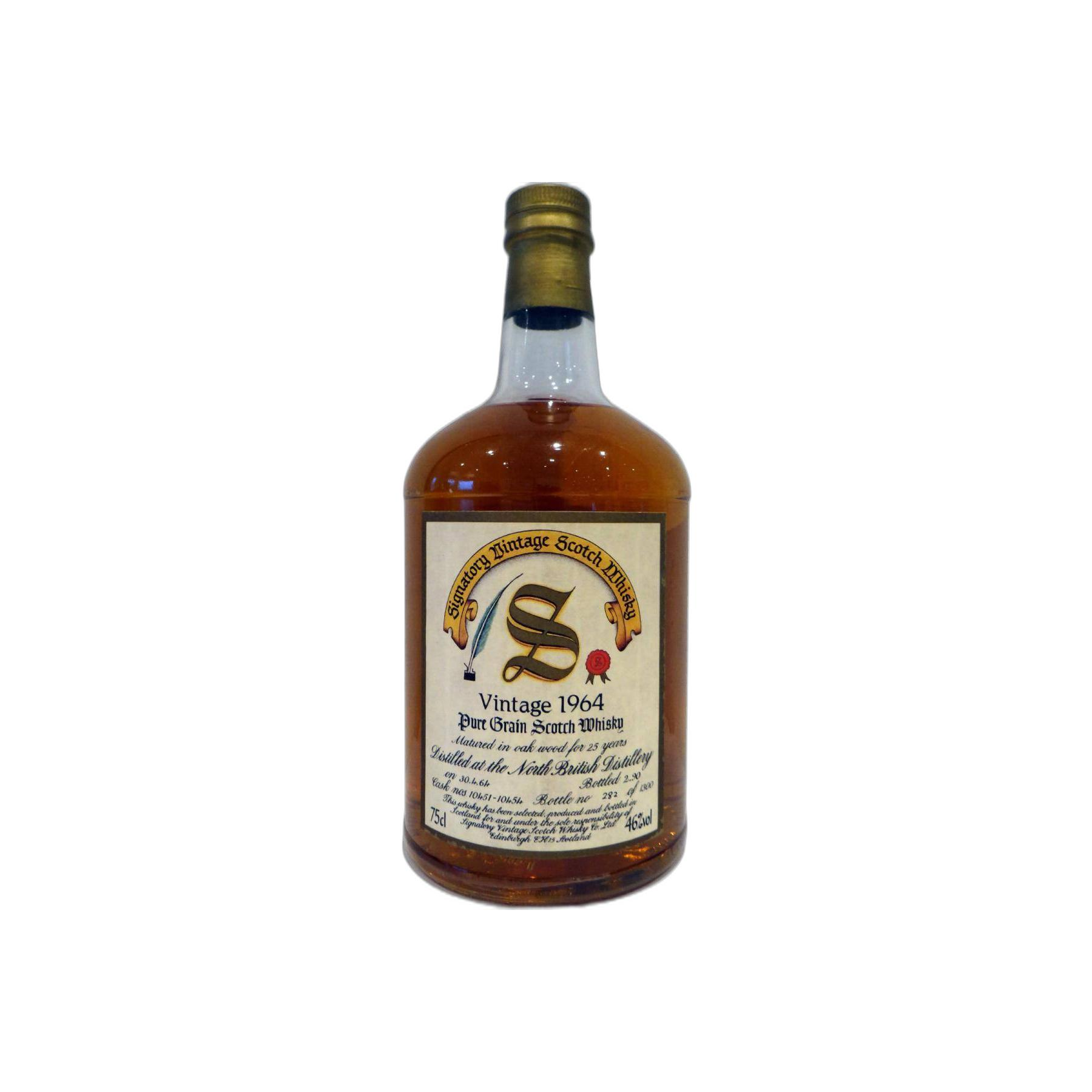 North British Vintage Collection - Dumpy 1964 25 Years Single Grain Whisky