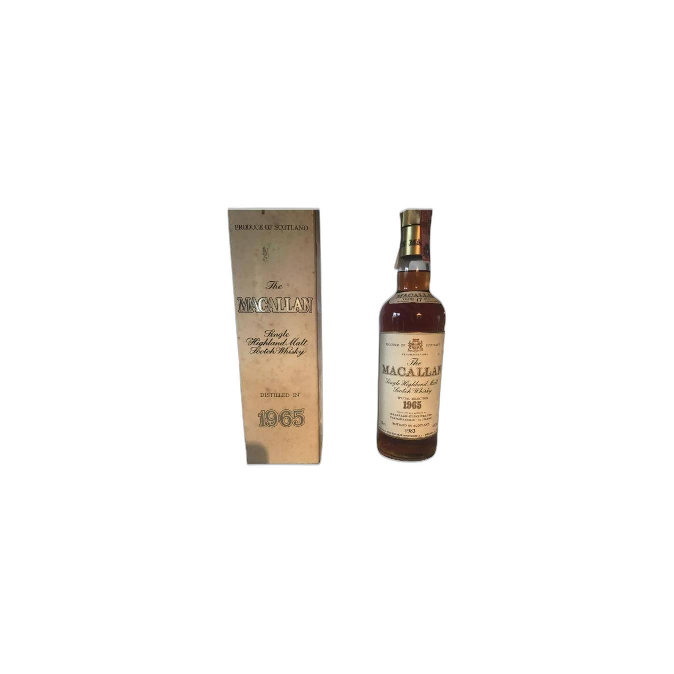 The Macallan 1965 17 Years Single Malt Whisky 2