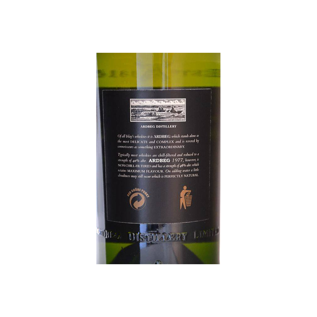 Ardbeg 1977 24 Years Single Malt Whisky 3