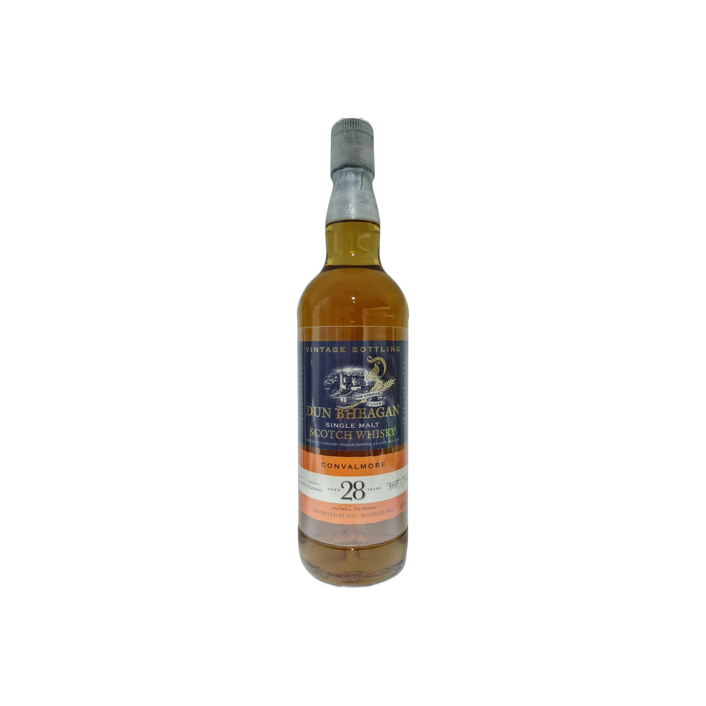 Convalmore 1975 28 Years Single Malt Whisky