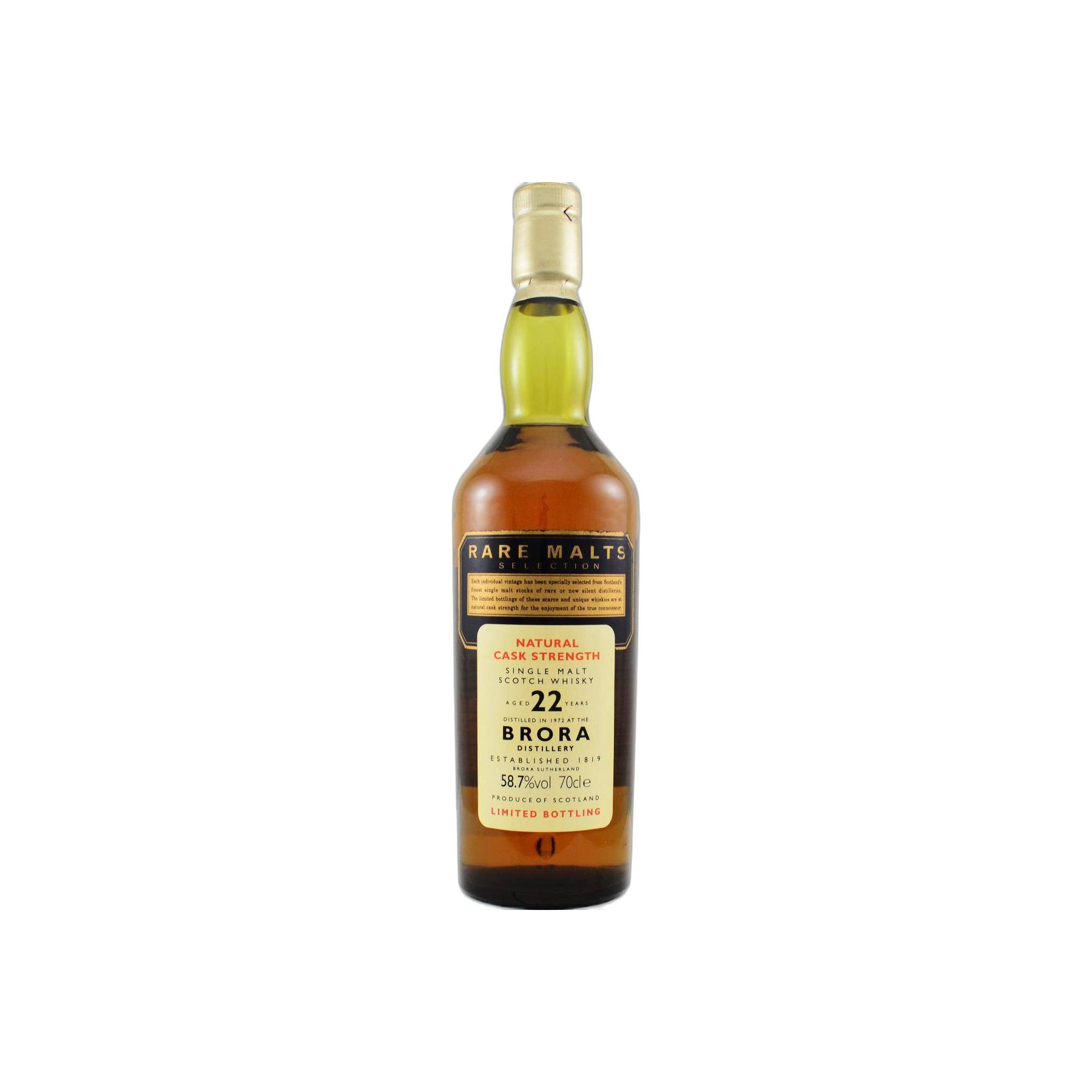 Brora 1972 22 Years Single Malt Whisky