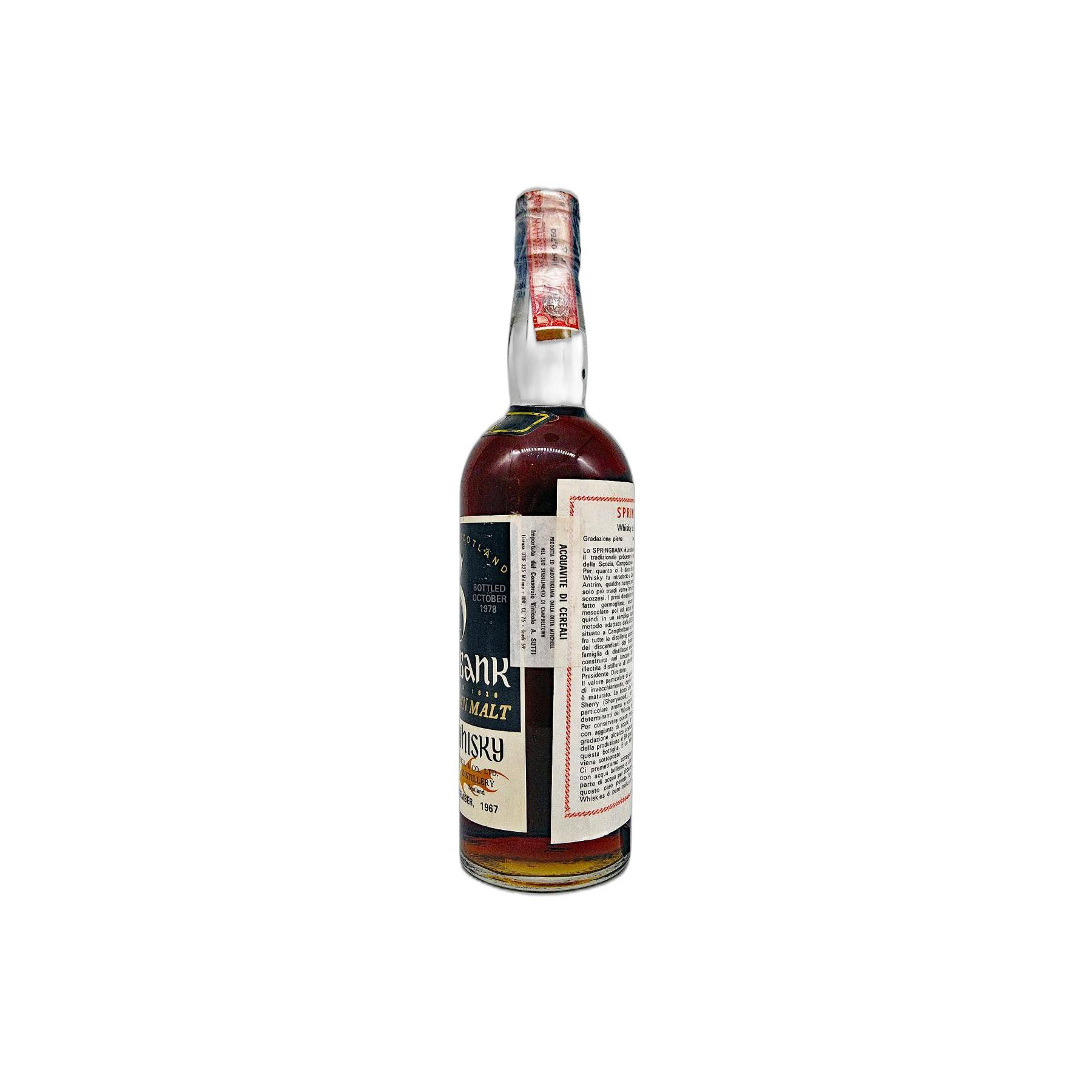 Springbank 1967 10 Years Single Malt Whisky 2