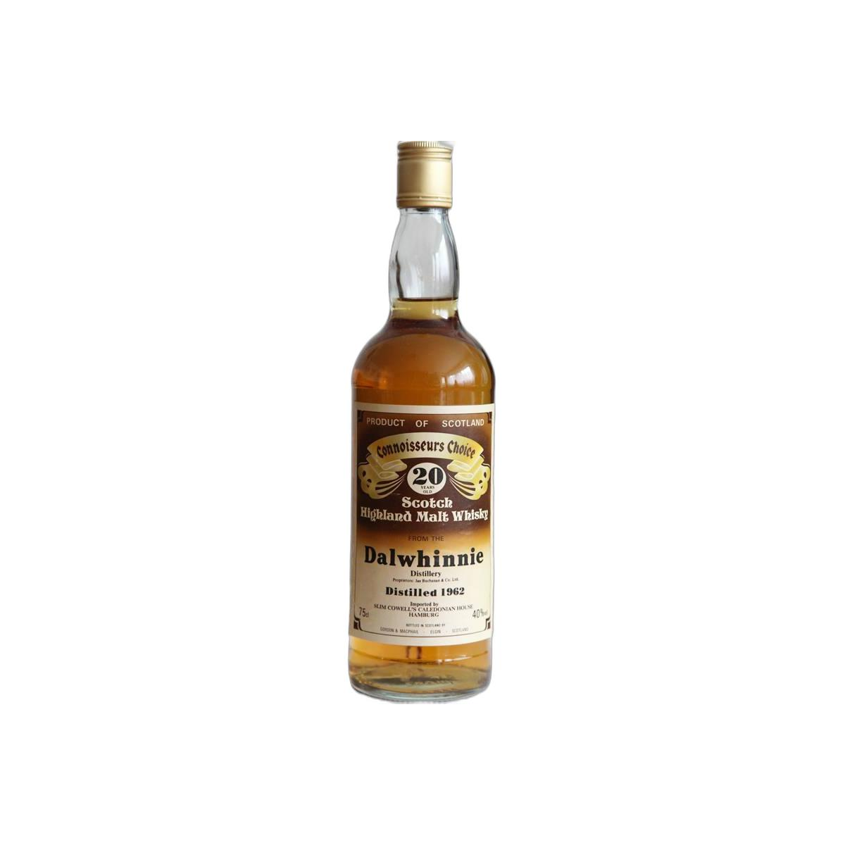Dalwhinnie Connoisseurs Choice 1962 20 Years Single Malt Whisky