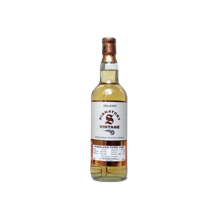 Highland Park Vintage Collection 1987 19 Years Single Malt Whisky