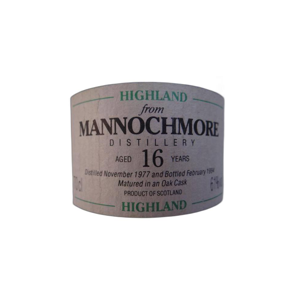 Mannochmore Authentic Collection 1977 16 Years Single Malt Whisky 2