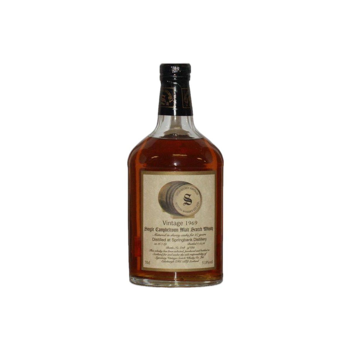 Springbank Vintage Collection - Dumpy 1969 27 Years Single Malt Whisky 3