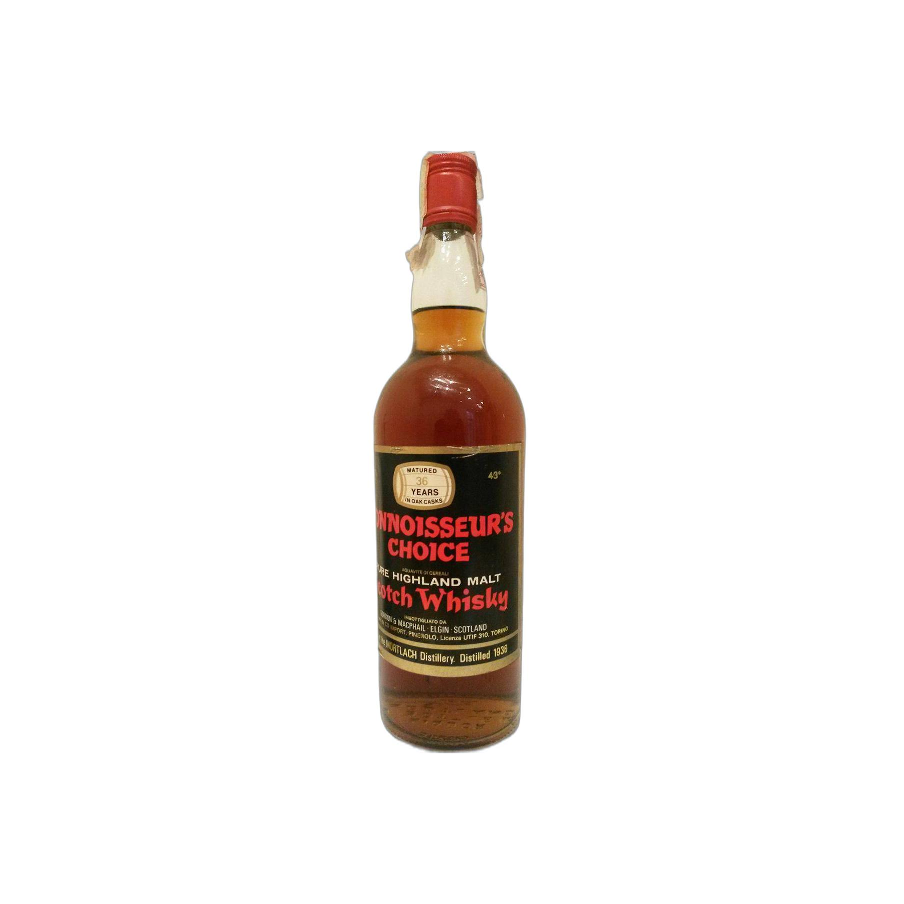 Mortlach 1936 36 Years Single Malt Whisky