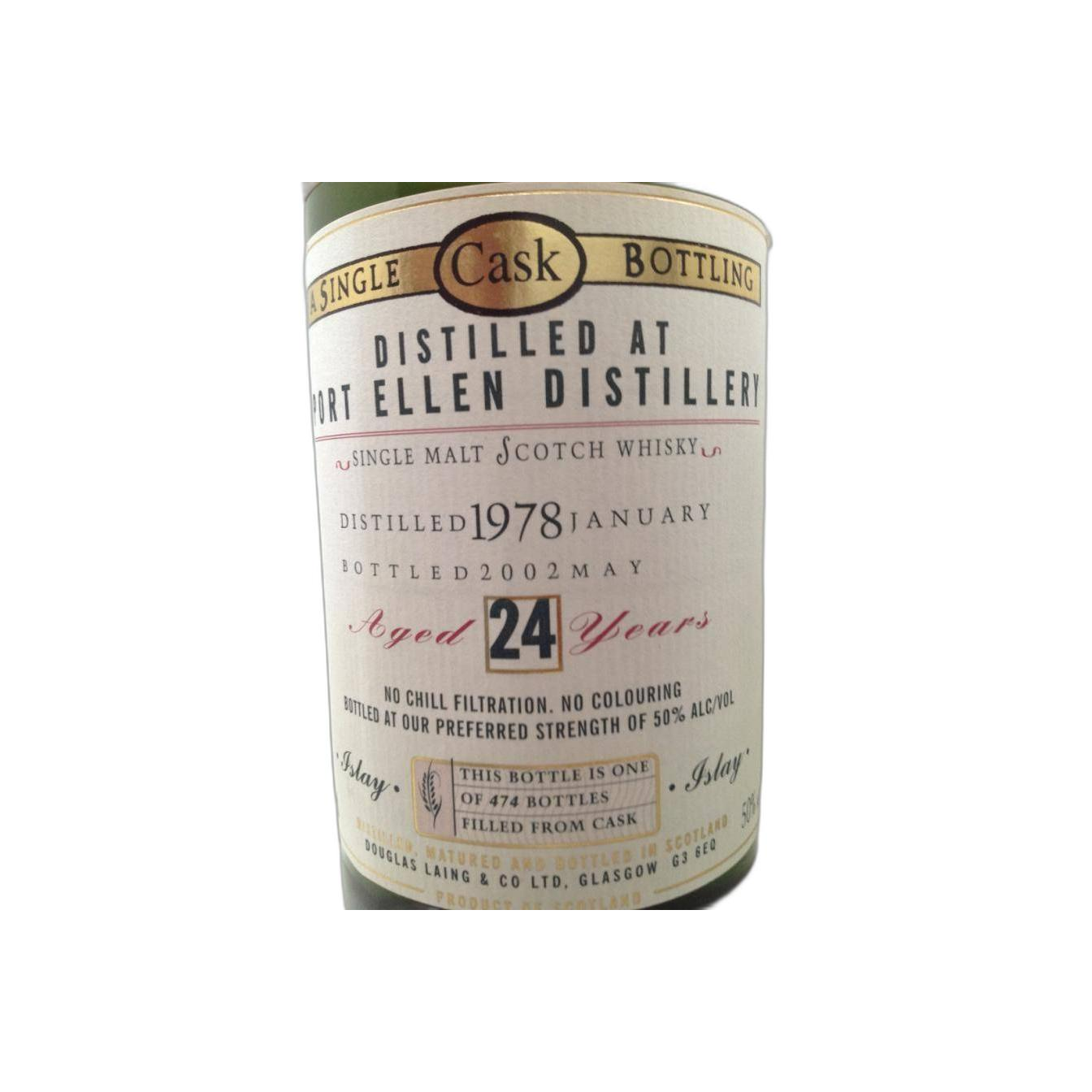 Port Ellen Old Malt Cask 1978 24 Years Single Malt Whisky 2