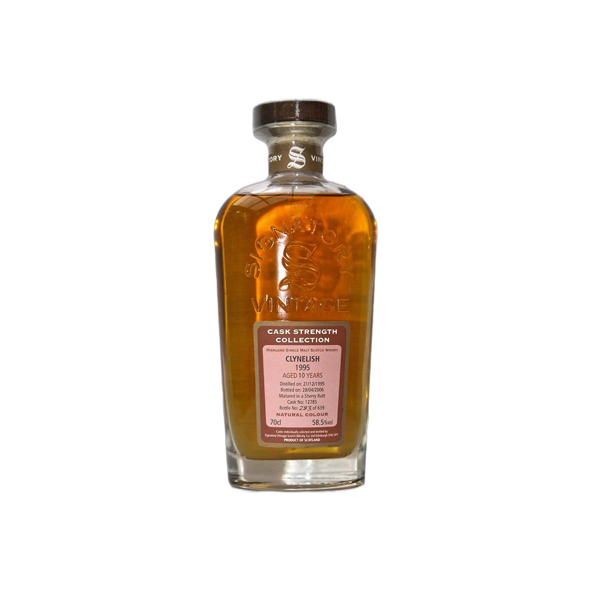 Clynelish Cask Strength Collection 1995 10 Years Single Malt Whisky