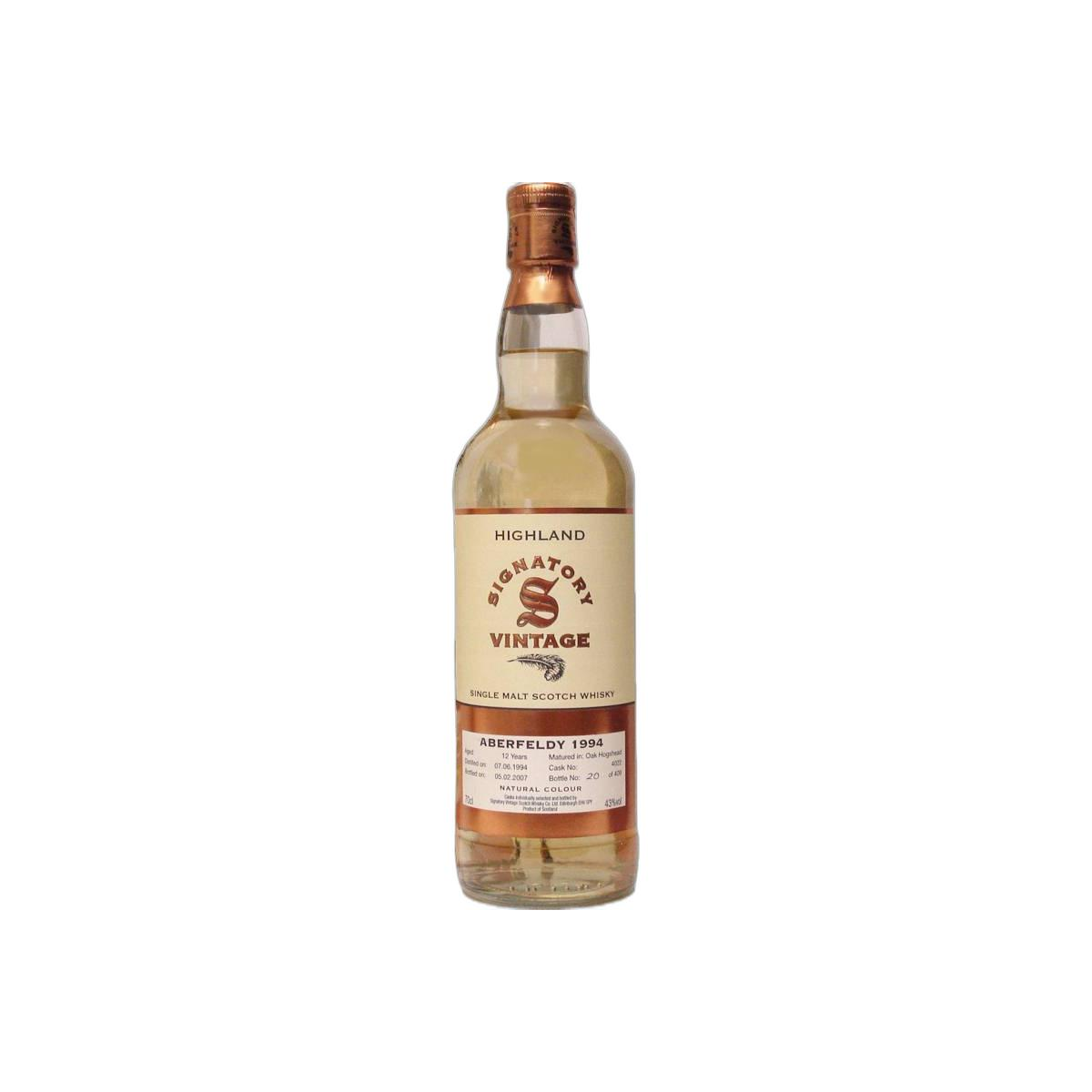Aberfeldy Vintage Collection 1994 12 Years Single Malt Whisky