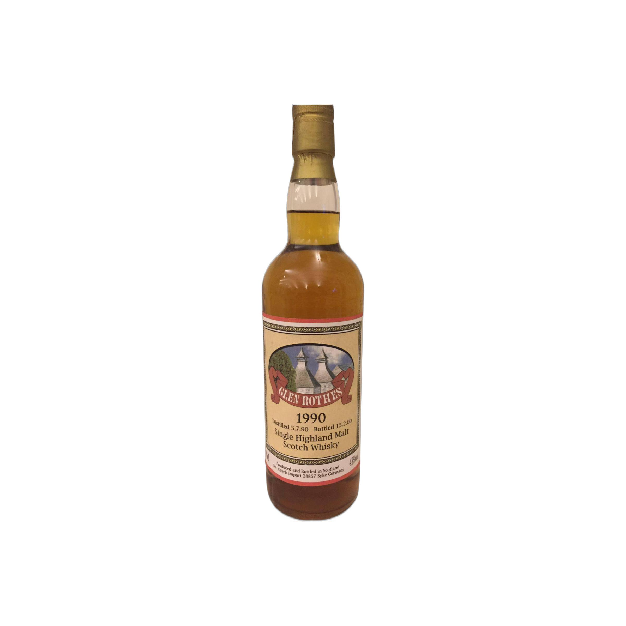 The Glenrothes 1990 9 Years Single Malt Whisky
