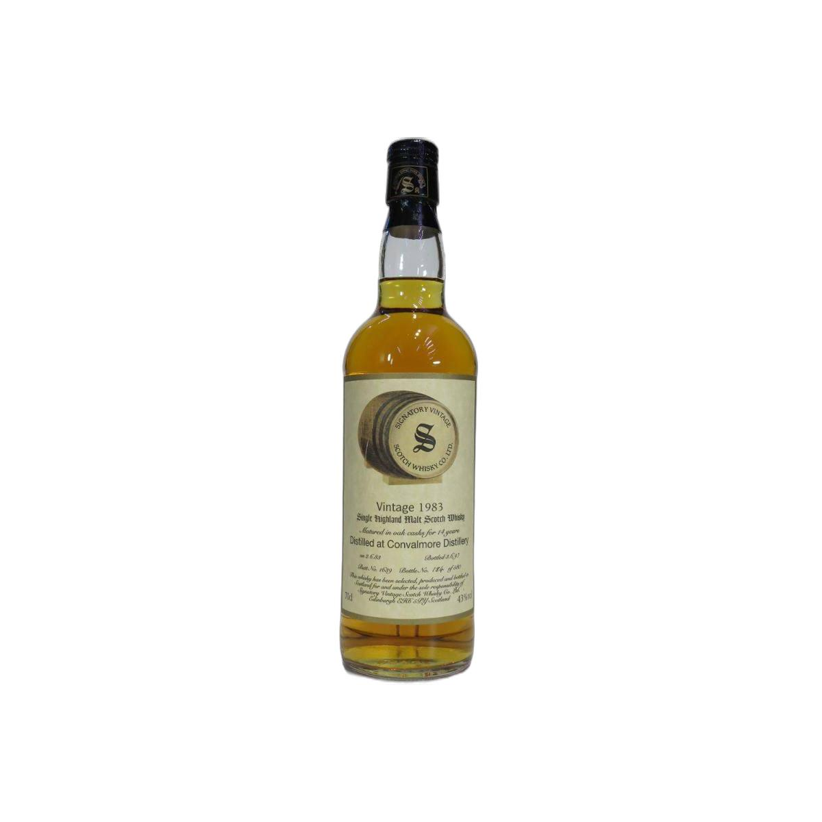 Convalmore Vintage Collection 1983 14 Years Single Malt Whisky