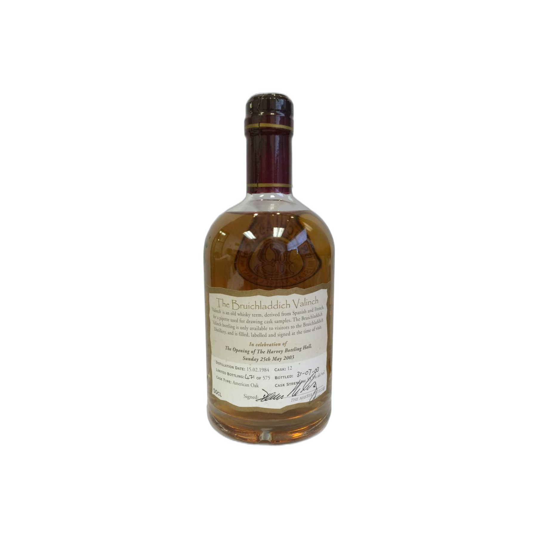 Bruichladdich 1984 19 Years Single Malt Whisky 2