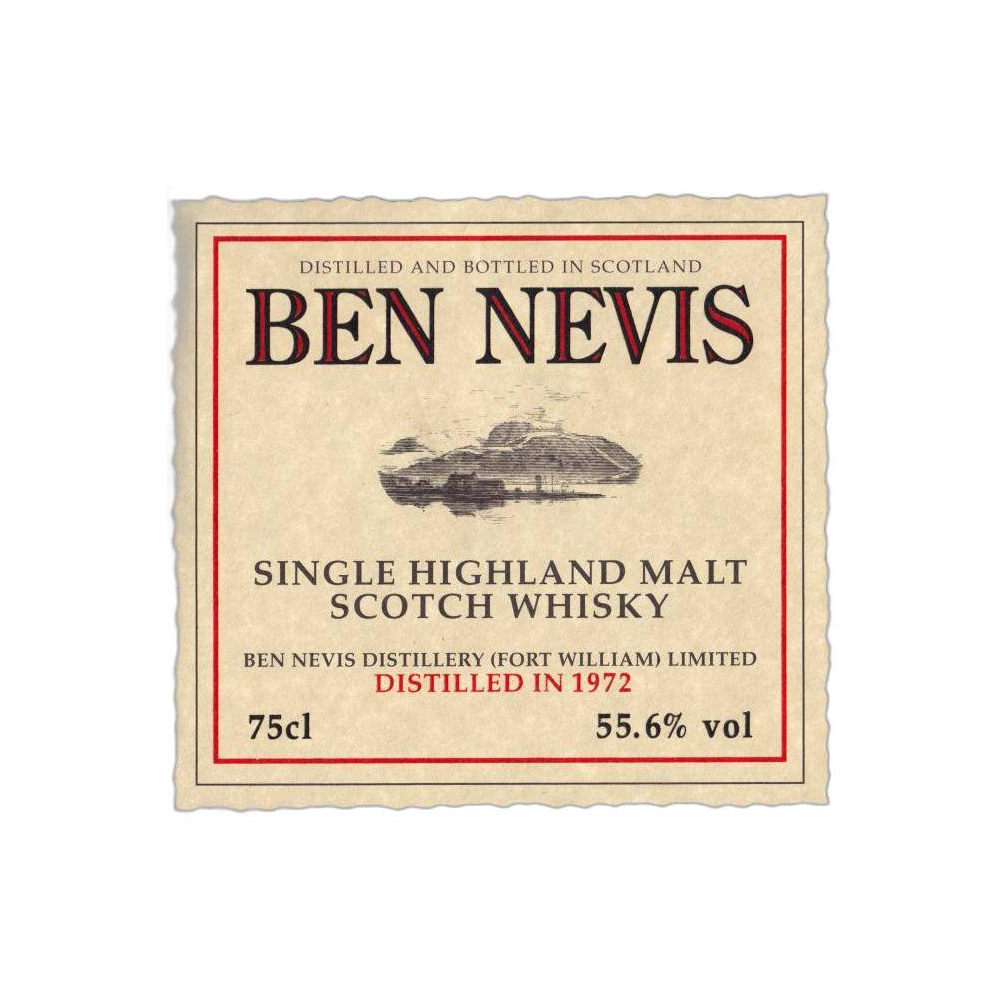 Ben Nevis 1972 21 Years Single Malt Whisky 2