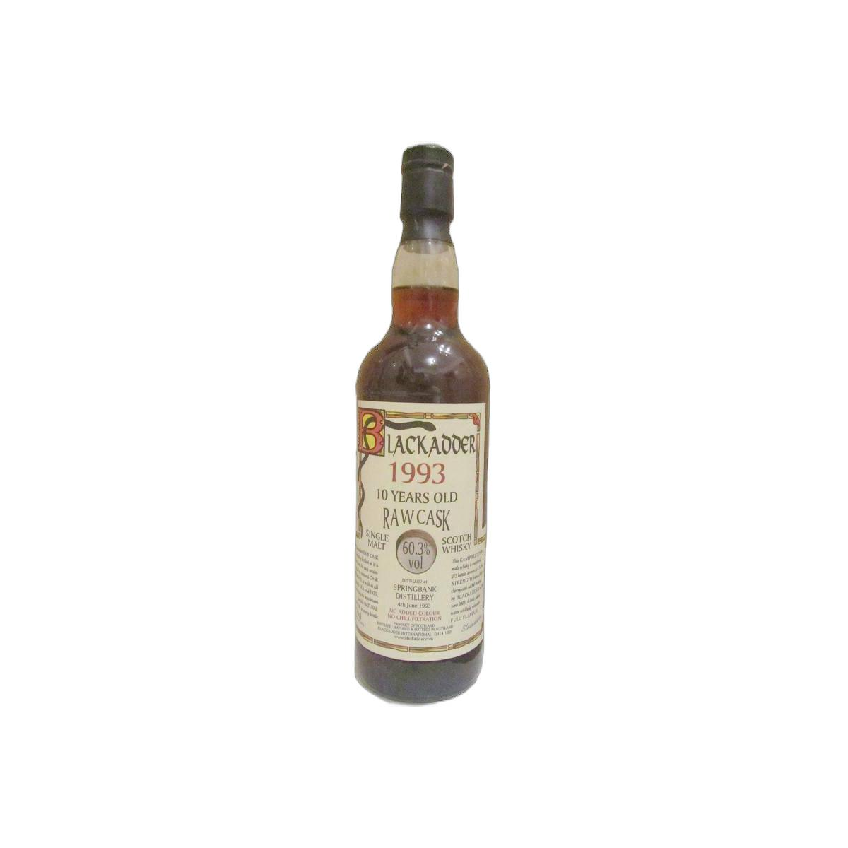 Springbank Raw Cask 1993 10 Years Single Malt Whisky