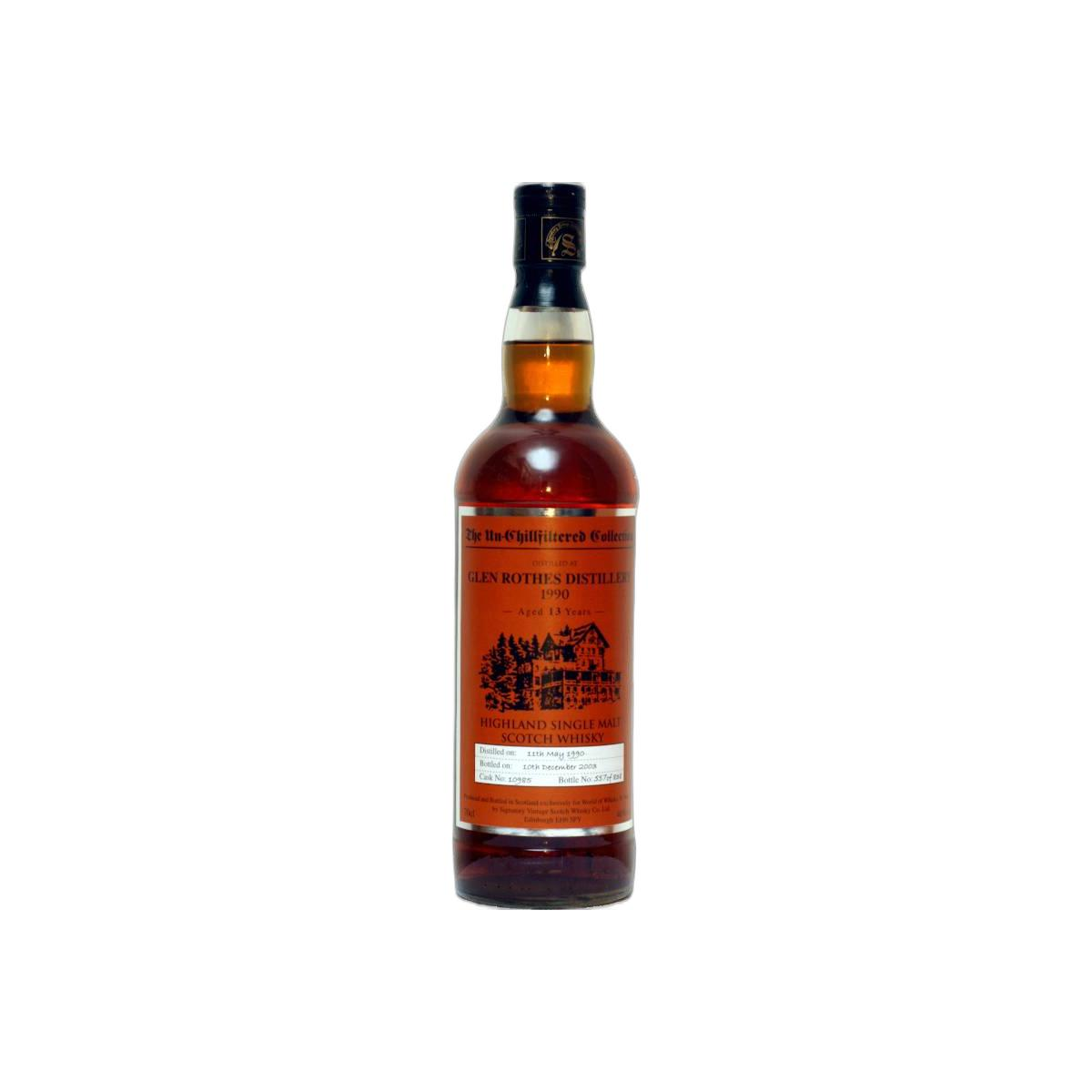 The Glenrothes The Un-Chillfiltered Collection 1990 13 Years Single Malt Whisky