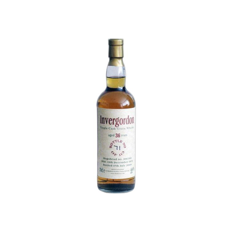 Invergordon 1972 36 Years Single Grain Whisky