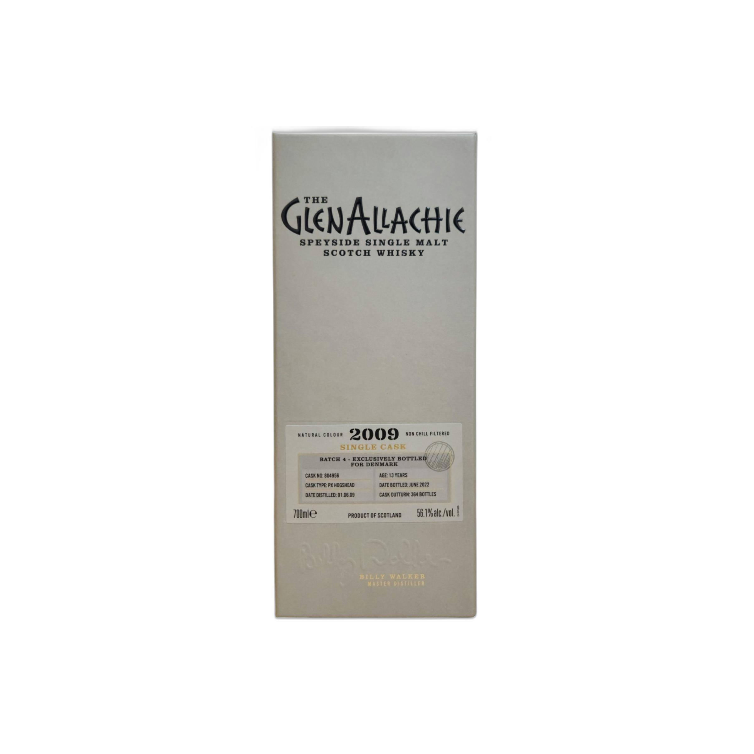 The GlenAllachie Single Cask 2009 13 Years Single Malt Whisky 2