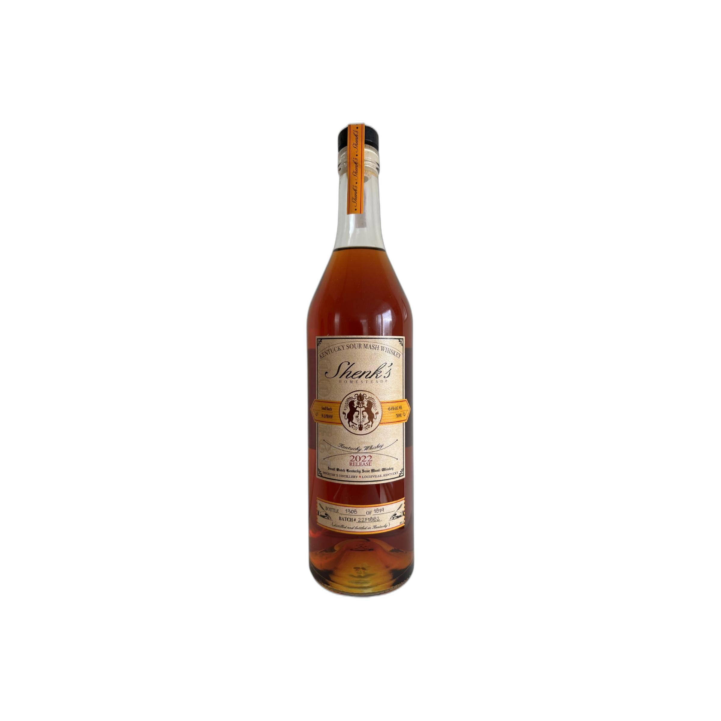 Shenk's Homestead Kentucky Sour Mash Whiskey
